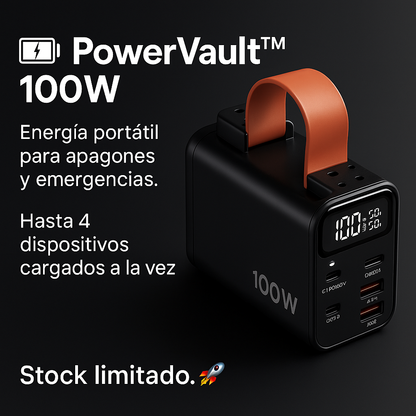 PowerVault™ 100W | Emergency Portable Generator