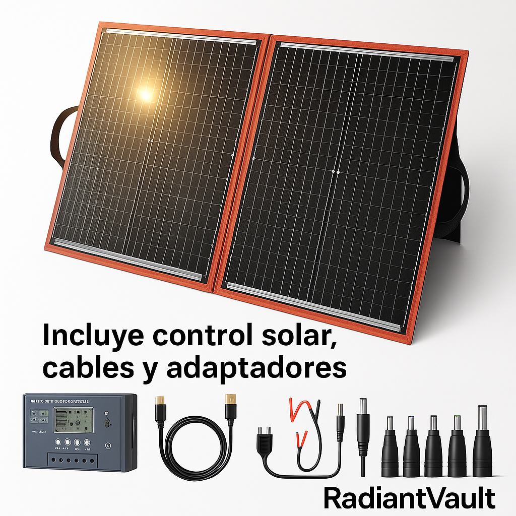 RadiantVault - Foldable Solar Panel | High Performance