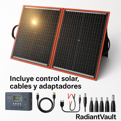 RadiantVault - Foldable Solar Panel | High Performance
